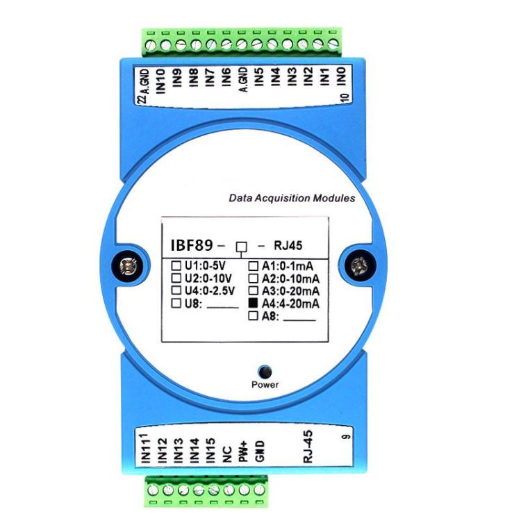 4-20mA/0-5V转RJ45网络采集模块、TCP数据采集器_采集模块_控制器_工业自动化_供应_工品联盟网