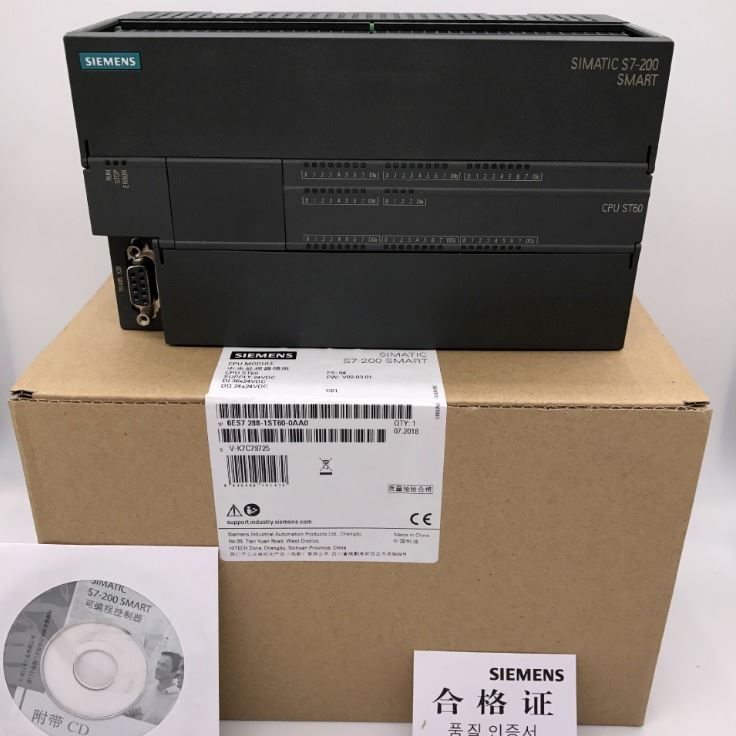 全新原装西门子S7-200SMART PLC CPU 1ST60 6ES7 288-1ST60-0AA0_可编程控制器/PLC_控制器_工业自动化_供应_工品联盟网