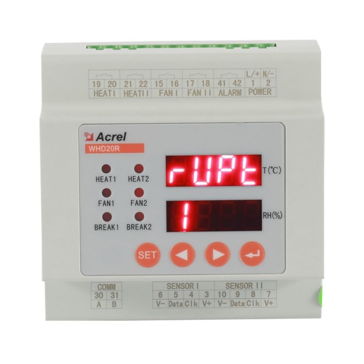 供应高压开关柜用温湿度控制器WHD20R-11导轨安装标配传感器安科瑞厂家报价_倾角传感器_传感器_工业自动化_供应_工品联盟网