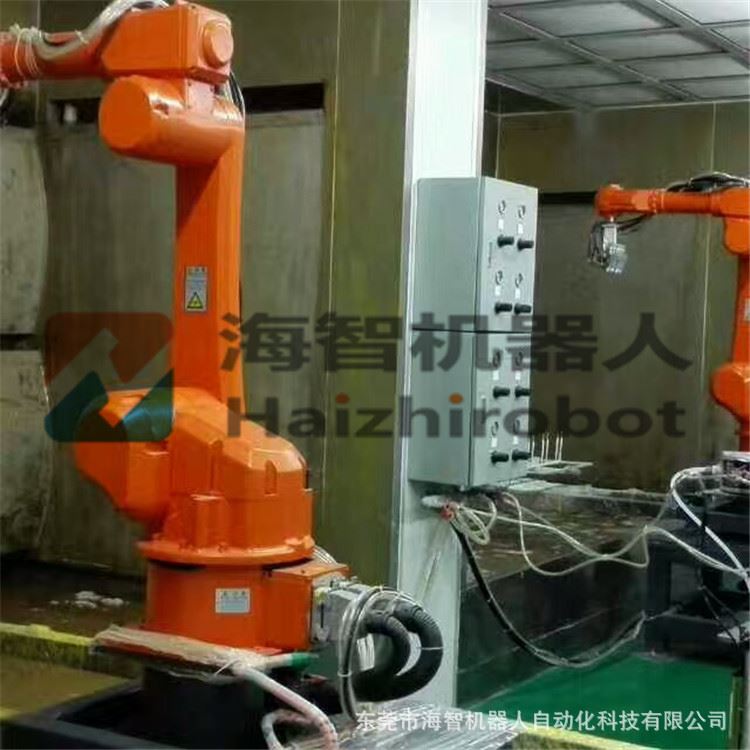 工业机器人喷涂 自动化喷漆机械手 机械臂喷涂 东莞海智机器人_工业机器人_工业机器人_工业自动化_供应_工品联盟网
