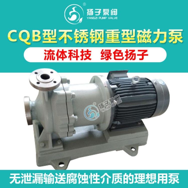 CQ普通型 防爆型磁力驱动 不锈钢泵 CQB65-50-160磁力泵 扬子泵阀 380V_伺服驱动_伺服系统_工业自动化_供应_工品联盟网
