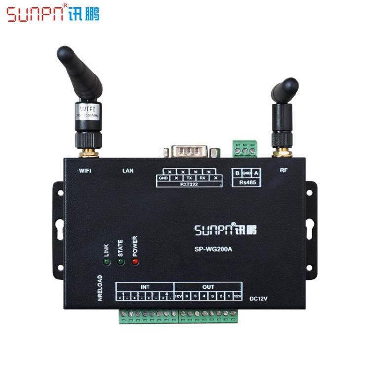 SUNPN讯鹏 工业网关 工业物联网 modbus网关 物联网终端 工业串口服务器_现场总线网关_工业交换机_工业自动化_供应_工品联盟网