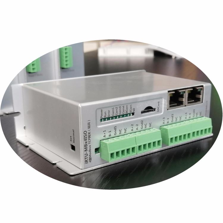 iRTU-MBx4 Modbus网关(4路隔离RS485) 串口服务器 物联网网关 数据采集器_现场总线网关_工业交换机_工业自动化_供应_工品联盟网