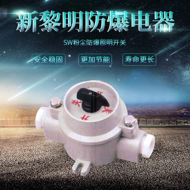 SW-10 防爆照明开关10A防水防尘控制开关 铝合金防爆开关220v380v_控制开关_工控元件_工业自动化_供应_工品联盟网