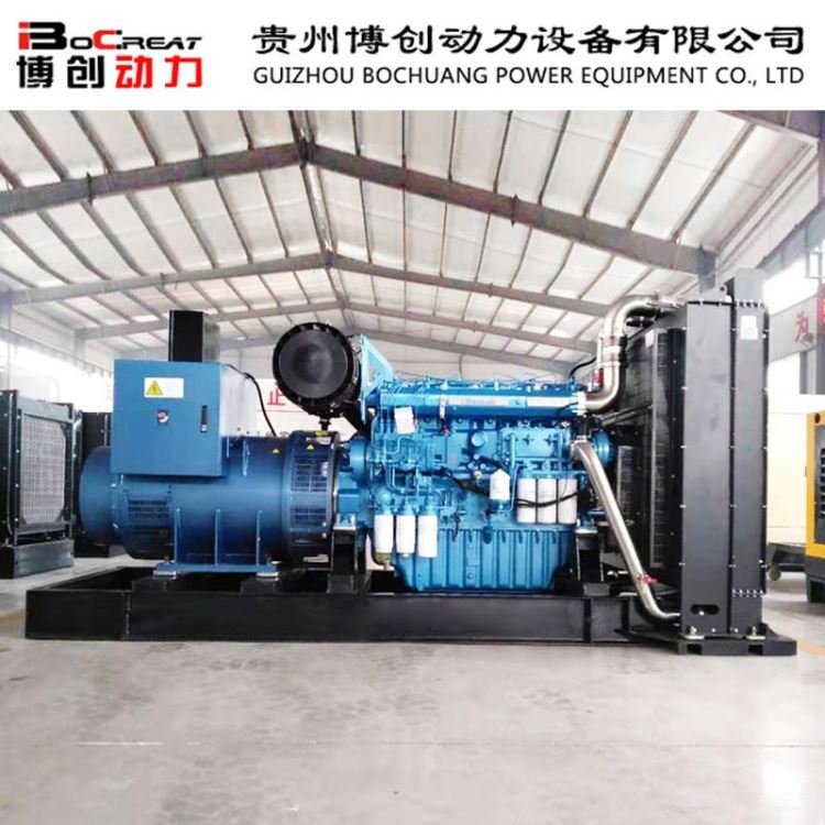 大型柴油发电机组 潍柴柴油发电机组 600kw柴油发电机组报价 博创动力定制_柴油发电机组_发电机、发电机组_电工电气_供应_工品联盟网