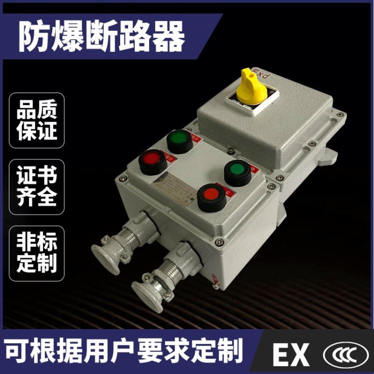 防爆断路器 新黎明科创 BLK52防爆断路器开关箱_断路器_高低压电器_电工电气_供应_工品联盟网