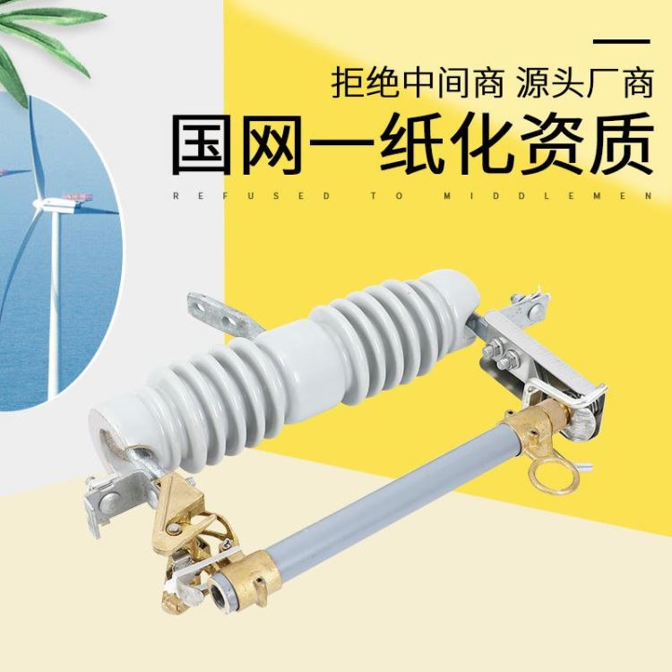 埃莫森RW12-12/200A跌落式熔断器10KV户外高压令克开关熔断器RW12