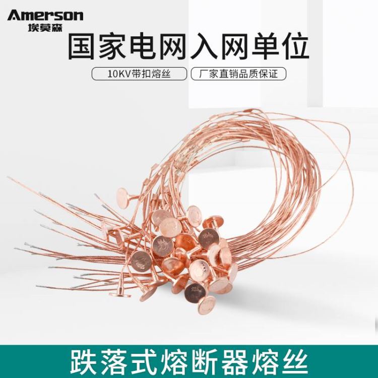 熔断器熔丝 埃莫森 10KV 跌落式熔断器熔丝 带扣熔丝 纯铜 厂家直销_熔断器_高低压电器_电工电气_供应_工品联盟网
