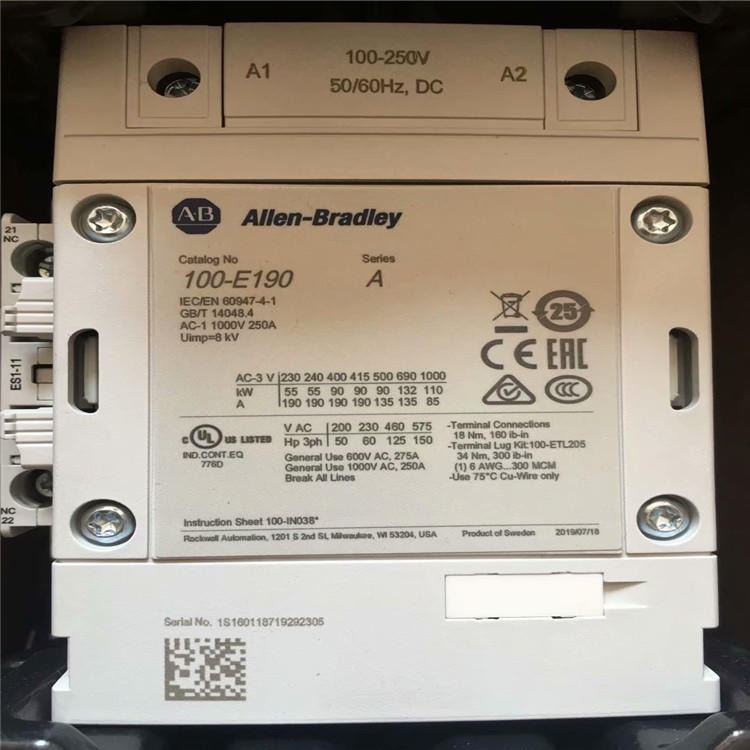 全新原装Allen-Bradley罗克韦尔软启动器 变频器 AB模块 接触器100-E190KD11_断路器_高低压电器_电工电气_供应_工品联盟网