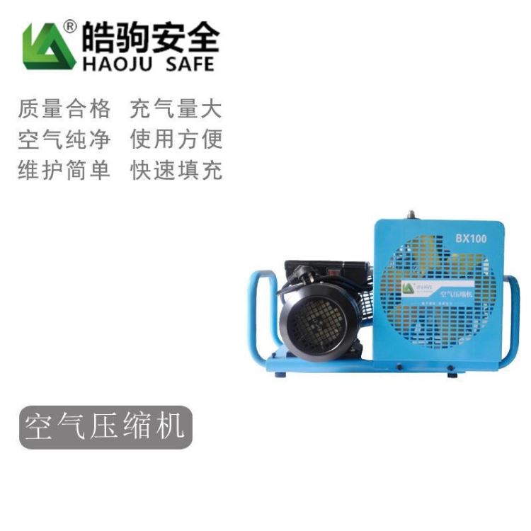 上海皓驹BX100空气呼吸器填充泵，高压空气压缩机厂家直销，空气呼吸器充填泵电机，空气压缩机，空气充气泵电机_电机调速器_电动机_电工电气_供应_工品联盟网