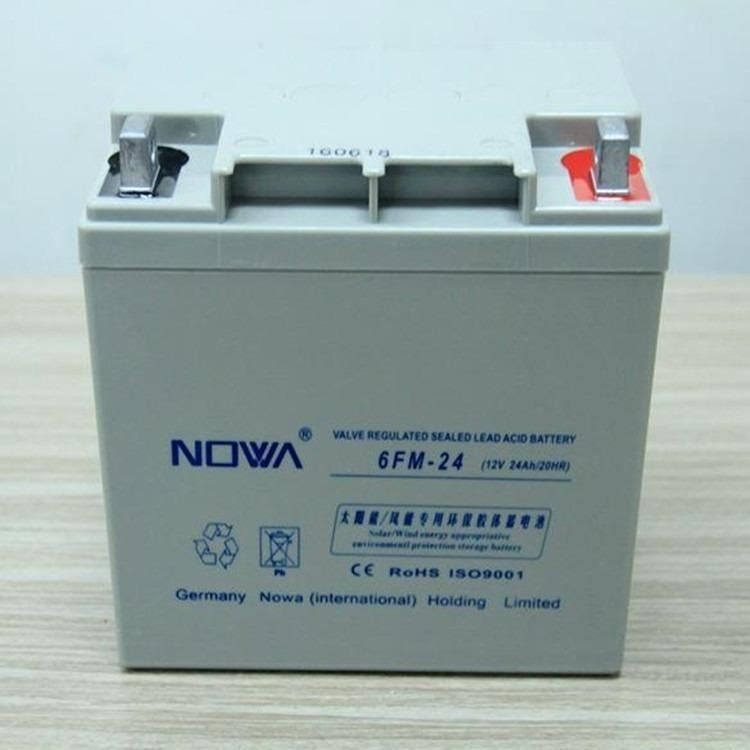 诺华蓄电池6FM-24 诺华蓄电池12V24AH 储能应急电池 铅酸免维护电池UPS专用电池_电池_电源_电工电气_供应_工品联盟网