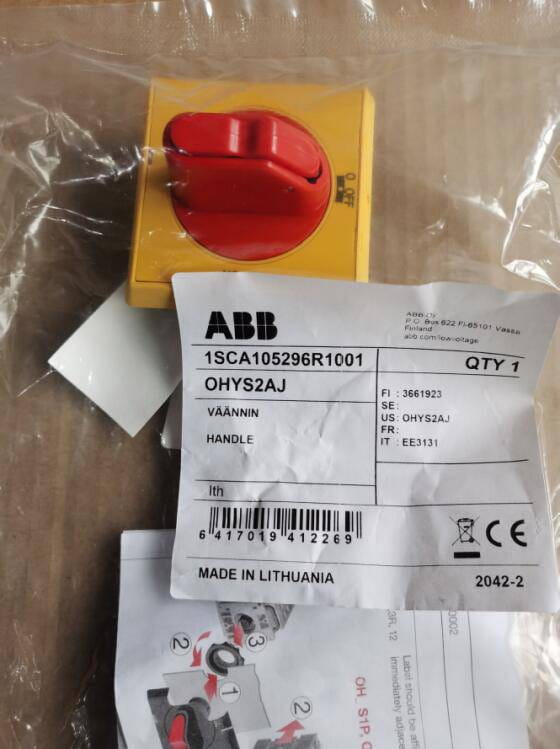 ABB隔离开关附件OHYS2AJ选择型隔离开关手柄适用于OT 16...125F_隔离开关_开关_电工电气_供应_工品联盟网