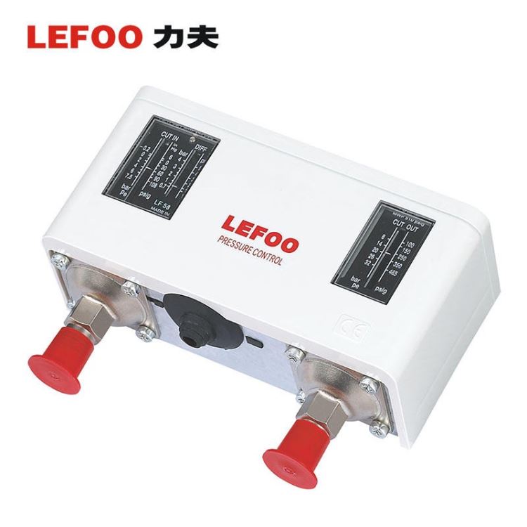 力夫源头工厂LF58双压控压力开关 锅炉高压蒸汽压力开关 空调制冷机组专用压力控制器_压力开关_开关_电工电气_供应_工品联盟网