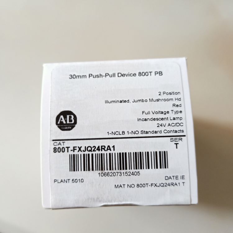 AB罗克韦尔按钮开关 800T-FXJQ24RA1_按钮开关_开关_电工电气_供应_工品联盟网