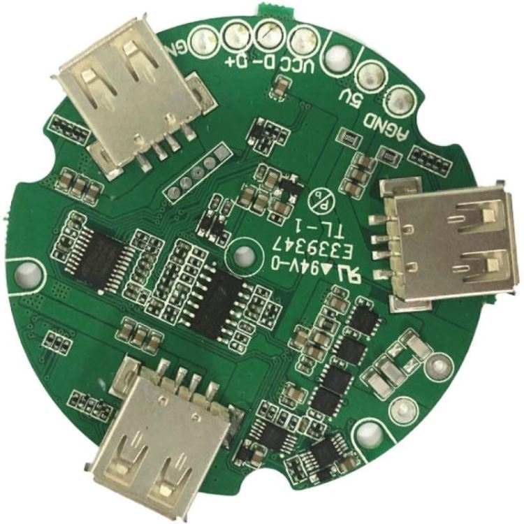 多口USB无线充电器电路板 捷科供应QC3.0快充多功能线路板 多孔闪充插头插座PCB加工定制_工业插头_插座插头_电工电气_供应_工品联盟网