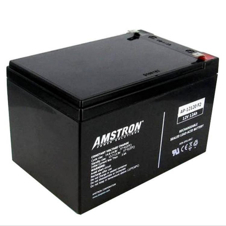 AMSTRON蓄电池AP12-120F2 12V12AH网络机柜直流屏电源