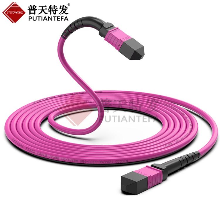 MPO-MPO光纤跳线12芯 OM4万兆多模MTP预制主干光缆网线 B极性10G光模块跳纤_网络数据线缆_综合布线_电工电气_供应_工品联盟网