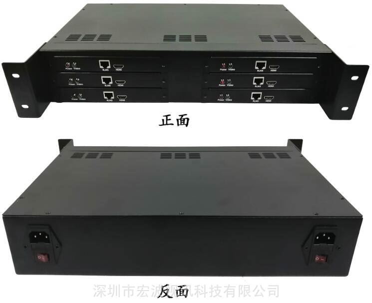 HDMI光端机 宏波视讯HDMI光端机 机架式高清光端机 可定制相应音频 数据功能