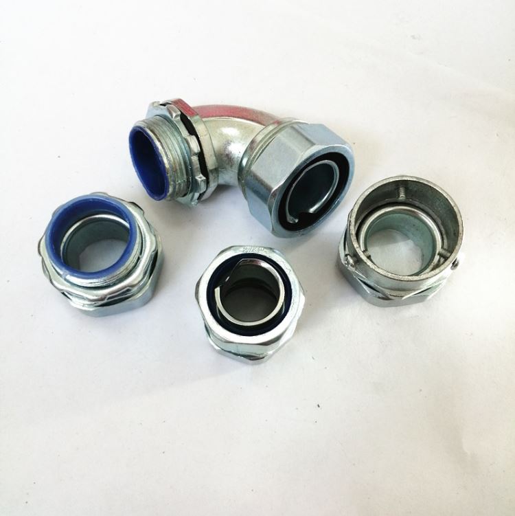 广东佛山易科品牌金属接头不锈钢软管接头,铁镀锌90度弯头,非标接头定做_软管固定头_管件线槽_电工电气_供应_工品联盟网