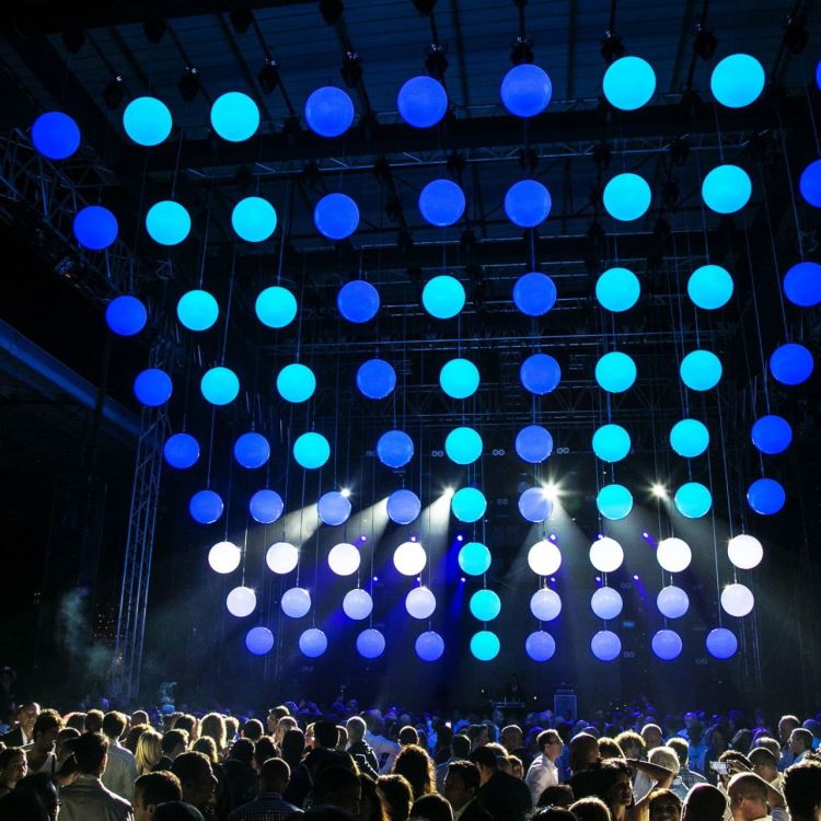 星伯仑 LED升降球0-15米升降动能球专业舞台灯光设备灯具