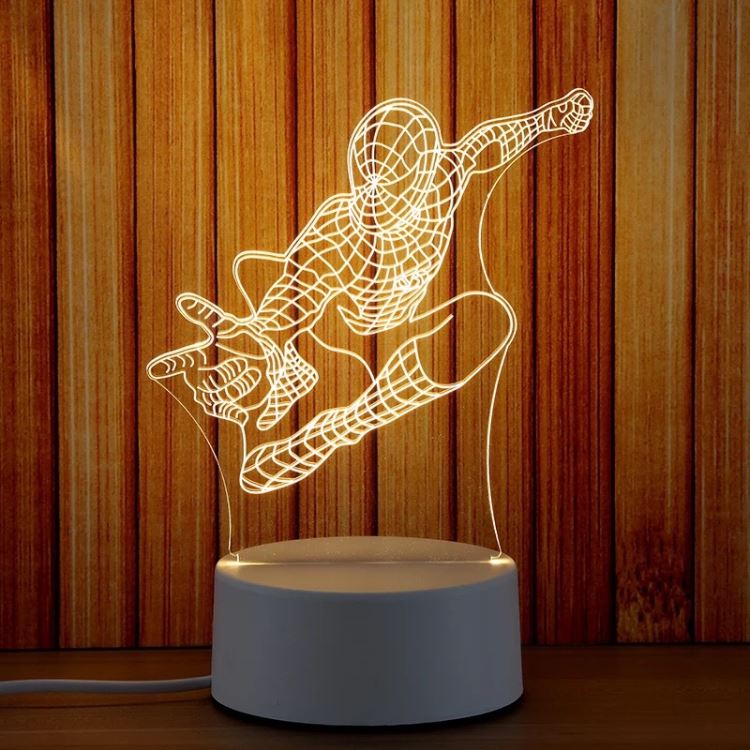 热销款3D台灯 led小夜灯卧室护眼台灯个性创意礼品可送朋友家人_台灯_室内灯具_工业照明_供应_工品联盟网