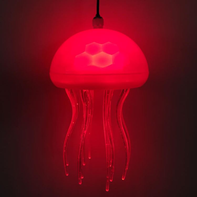 led塑料水母灯仿真亚克力水母装饰灯景观公园户外防水七彩光纤灯_节日装饰灯_室内灯具_工业照明_供应_工品联盟网