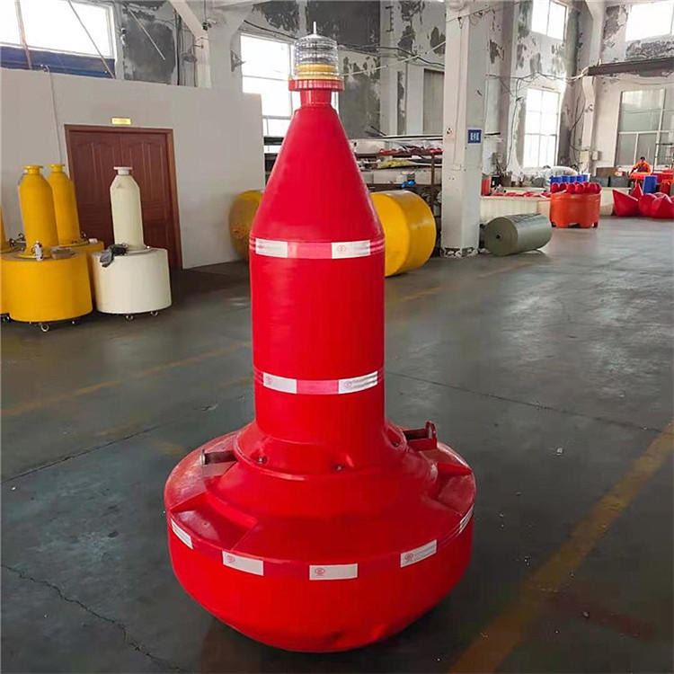 1.2米聚乙烯材质航道浮鼓 装定位灯具塑料浮标航标厂家