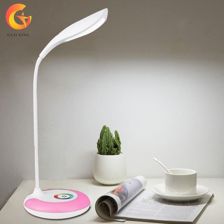 usb充电小台灯 触摸调光led台灯 七彩变色小夜灯 礼品定制可logo_台灯_室内灯具_工业照明_供应_工品联盟网