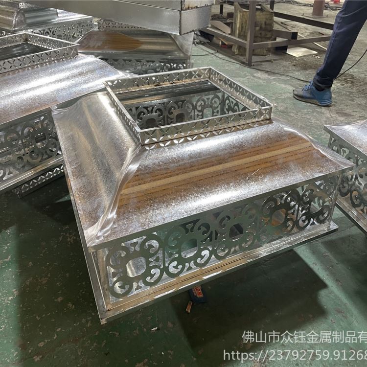 众钰 高端电镀拉丝庭院灯别墅院子屏风灯户外防水仿云石售楼部景观灯_庭院灯_室外灯具_工业照明_供应_工品联盟网