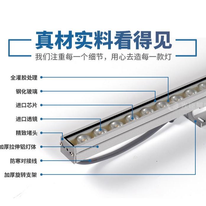 贵州24W欧司朗洗墙灯定制 光臣照明提供led洗墙灯功率参数效果图设计 DC24V大功率洗墙灯_洗墙灯_室外灯具_工业照明_供应_工品联盟网