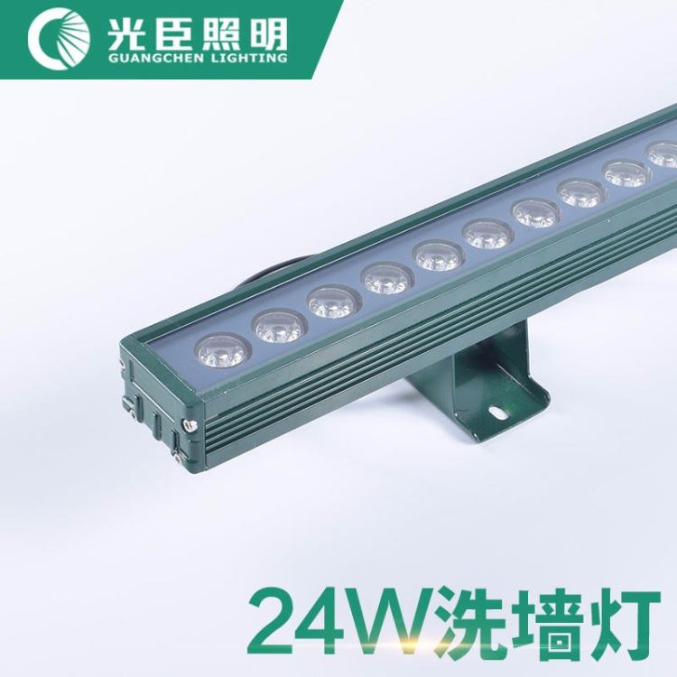 户外亮化LED洗墙灯 光臣智科私模24W洗墙灯 金黄光洗墙灯_洗墙灯_室外灯具_工业照明_供应_工品联盟网
