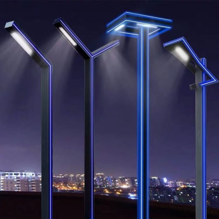 苏北照明 定制各式铝型材庭院灯 3米3.5米4米5米高度 LED光源20w30w40w 高光亮芯片 品牌驱动电源庭院灯价