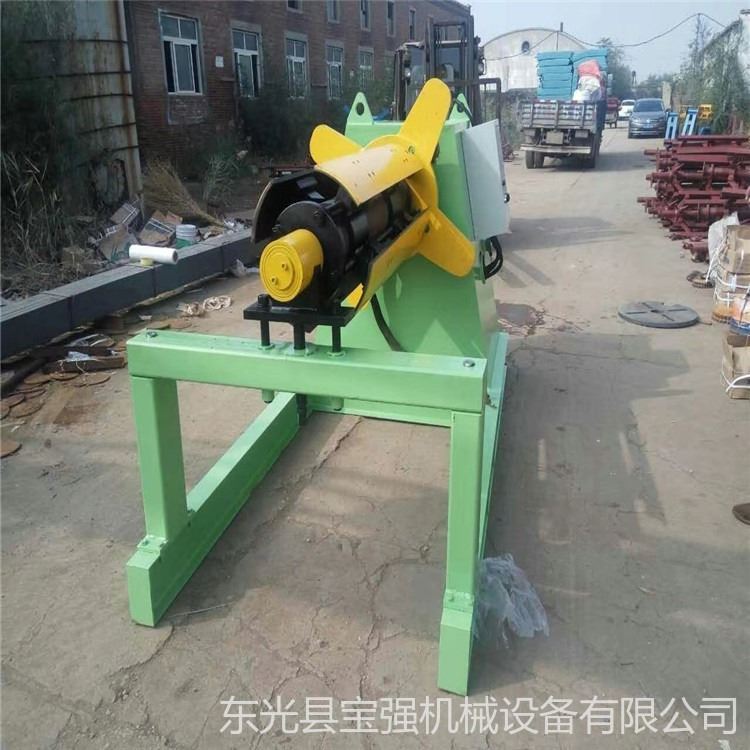 宝强液压开卷机全自动液压开卷机 1.3米液压放料架 开卷机价格优_液压机械配件_液压机械_机械设备_供应_工品联盟网