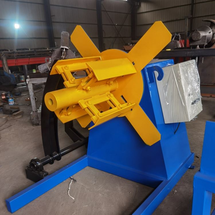 钢卷液压开卷机1.3米 驰恒 压瓦机液压上料架1.25米 液压开卷机_液压机械配件_液压机械_机械设备_供应_工品联盟网