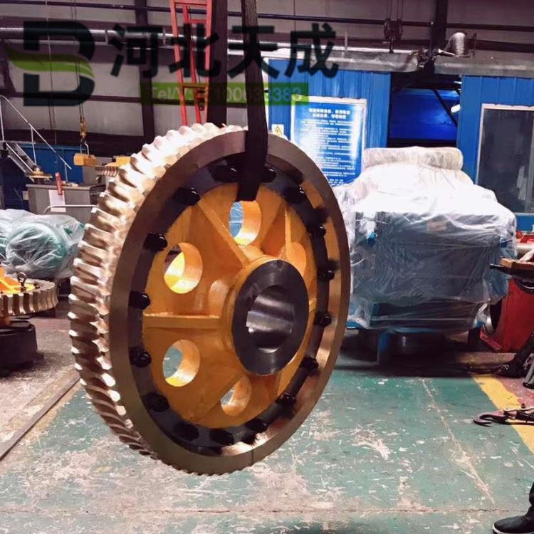 河北天成 加工各种铜件 齿轮加工机床 减速机铜涡轮 铜蜗轮 铜蜗杆生产厂家欢迎考察_齿轮加工机床_机床设备_机械设备_供应_工品联盟网