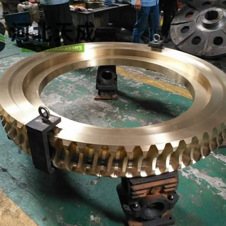 河北天成金属 齿轮加工机床 齿轮减速机  铜蜗轮加工定制欢迎来厂考察
