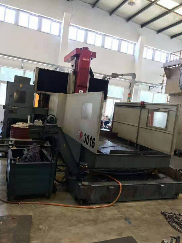 处置二手龙门加工中心【台湾亚崴3016数控龙门加工中心】二手加工中心带64把刀库_加工中心_机床设备_机械设备_供应_工品联盟网