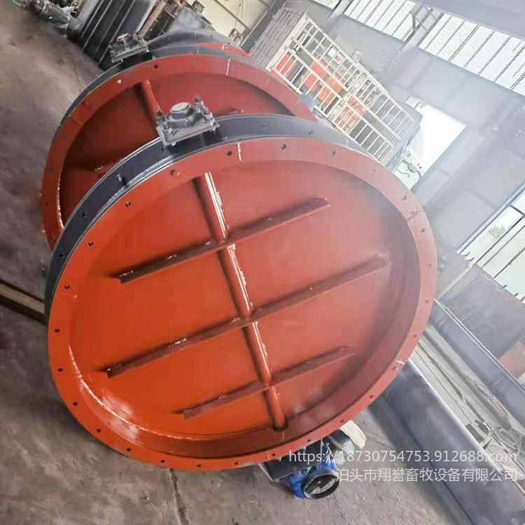 碳钢手轮尘气蝶阀 手动法兰风阀 高温管道手动通风蝶阀型号 翔誉_手轮_机床附件_机械设备_供应_工品联盟网