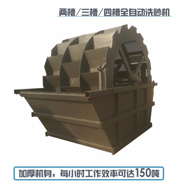 全自动砂石生产线洗砂机 2600二手轮斗式砂石洗沙机 恒世泰水轮式淘金洗砂设备_手轮_机床附件_机械设备_供应_工品联盟网