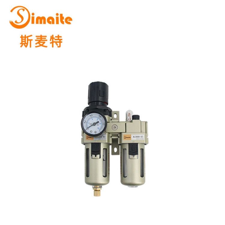 气源处理器两联件 AC3010-03 调压 过滤 油雾 Simaite/斯麦特_气源处理器_气动设备_机械设备_供应_工品联盟网
