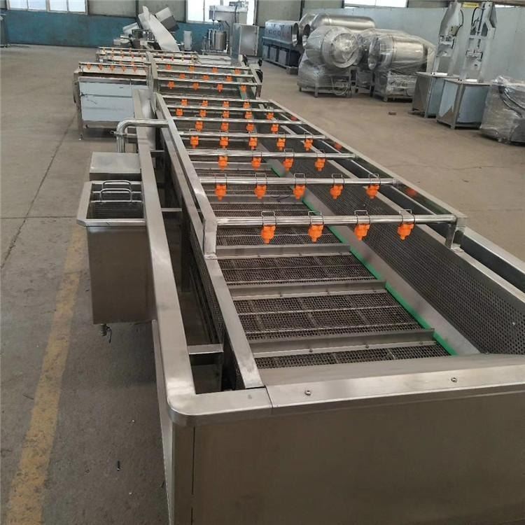 蔬菜水果清洗机 净菜清洗加工流水线 气泡喷淋清洗机_加香机、清洗机_清洁设备_机械设备_供应_工品联盟网