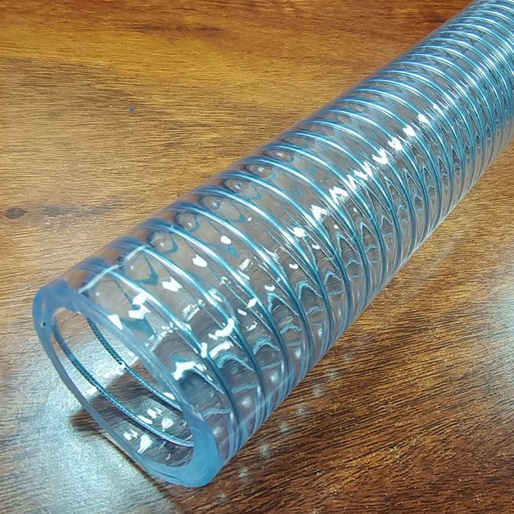 【耐高温管】 凯润 KR PVC钢丝增强软管 钢丝管  工业机械配套管清洗管