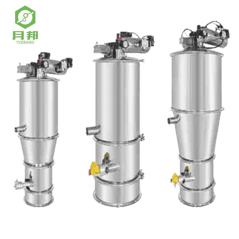 月邦干净卫生真空上料机_连续式真空加料机_蔗糖粉真空加料机
