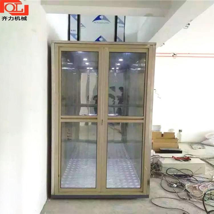 残疾人轮椅升降机 山西无障碍垂直楼道式提升机 家用垂直无障碍电梯 齐力直销_提升机_输送设备_机械设备_供应_工品联盟网