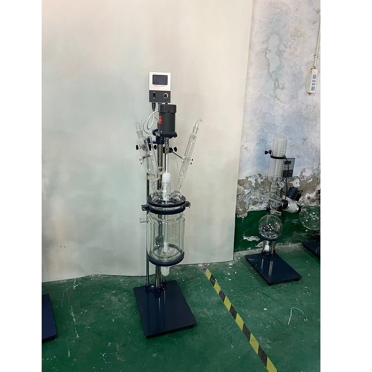 双层玻璃反应釜 5L（中西器材） 型号:M179947 库号：M179947_反应釜_反应设备_机械设备_供应_工品联盟网