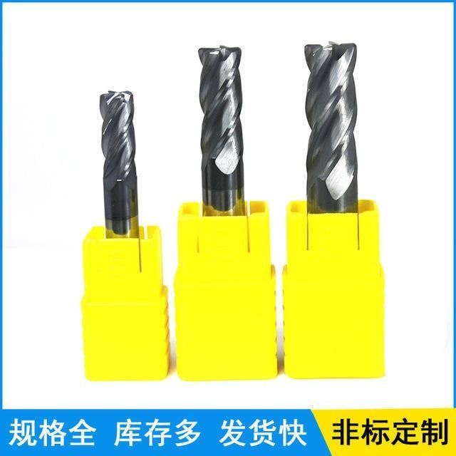 不锈钢专用立铣刀定制cnc加工234刃65度圆鼻钨钢侧铣刀厂家11_整体铣刀_铣削刀具_刀具夹具_供应_工品联盟网