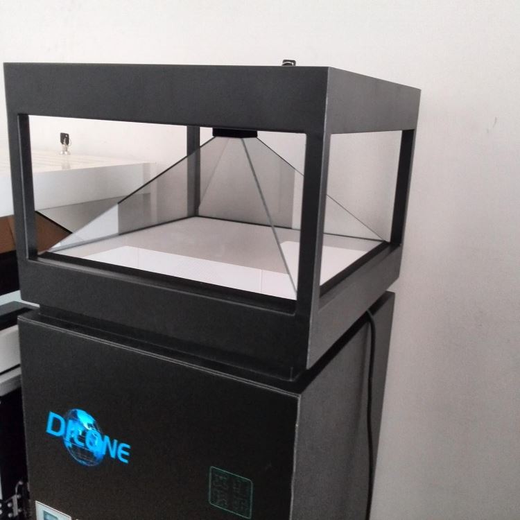 深圳工厂DILONE全息3D展示柜 立体成像 3D全息投影 裸眼立体 化妆品展示柜 全息投影展柜  全息设备