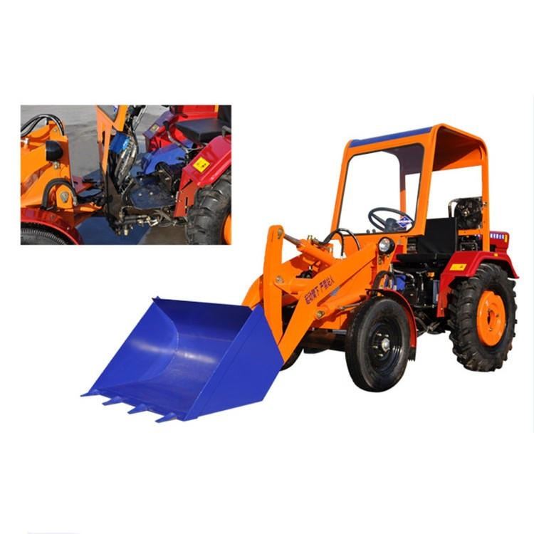山东生产小型轮式装载机 全新拖拉机改装小铲车 多用途农用推土机06型 志成机械_推土机_工程建筑机械_机械设备_供应_工品联盟网