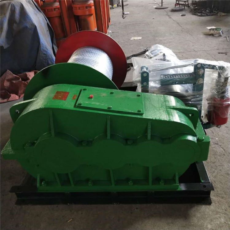 绞车 科普生产销售10吨卷扬机 三档调速卷扬机_矿用绞车_工程建筑机械_机械设备_供应_工品联盟网