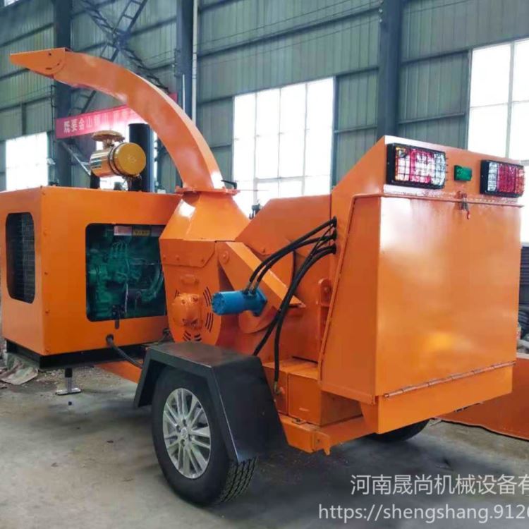 晟尚供应智能粉碎树枝机移动方便 园林机械专用粉碎设备 500树皮粉碎机_园林机械_工程建筑机械_机械设备_供应_工品联盟网